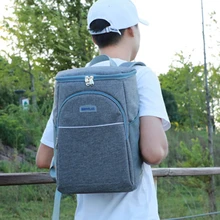 Travel Cooler Bag Backpack Picnic Pack  Storage Bag  Cool Warm Insulated Bag Picnic Cooler Large Backpack