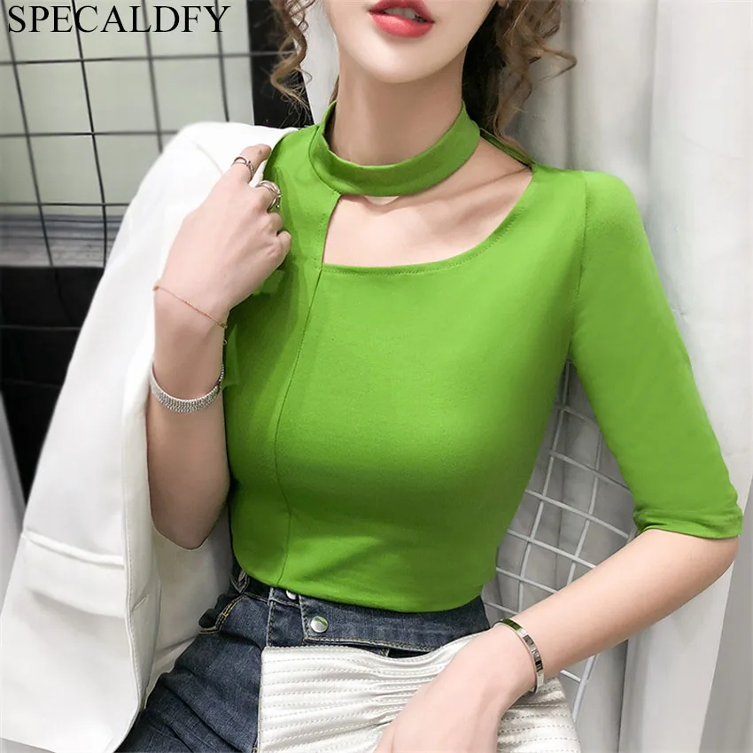 Женские дизайнерские топы с вырезами на шее летние облегающие элегантная белая