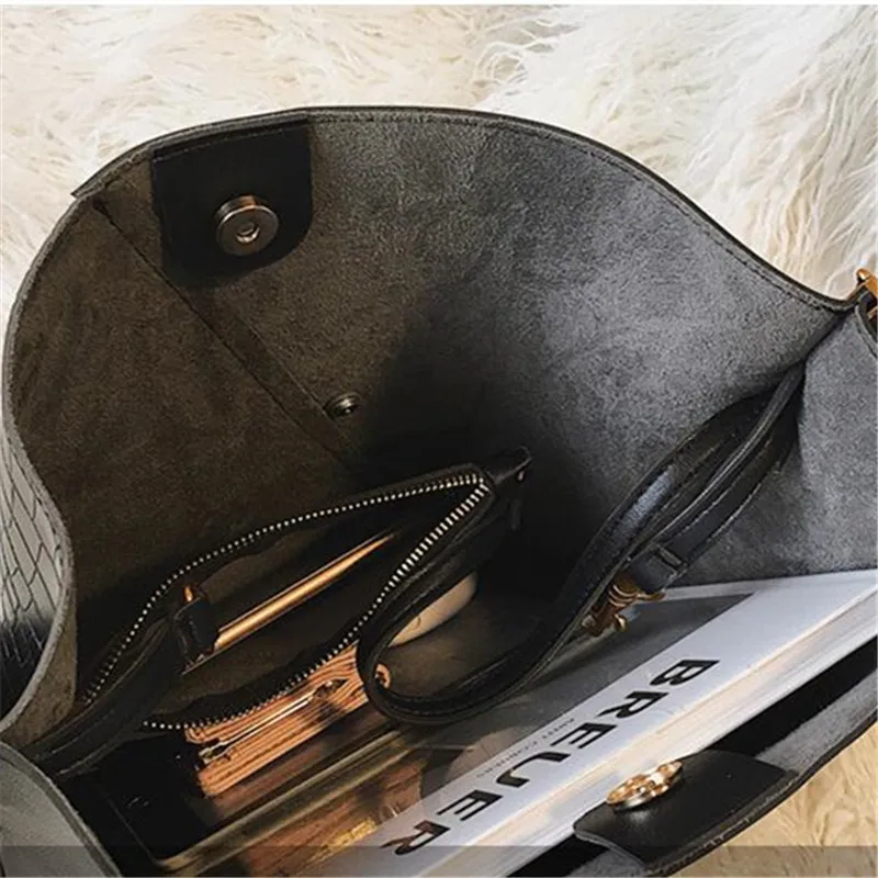 Женские сумки мессенджеры на плечо из искусственной кожи с широким ремнем в