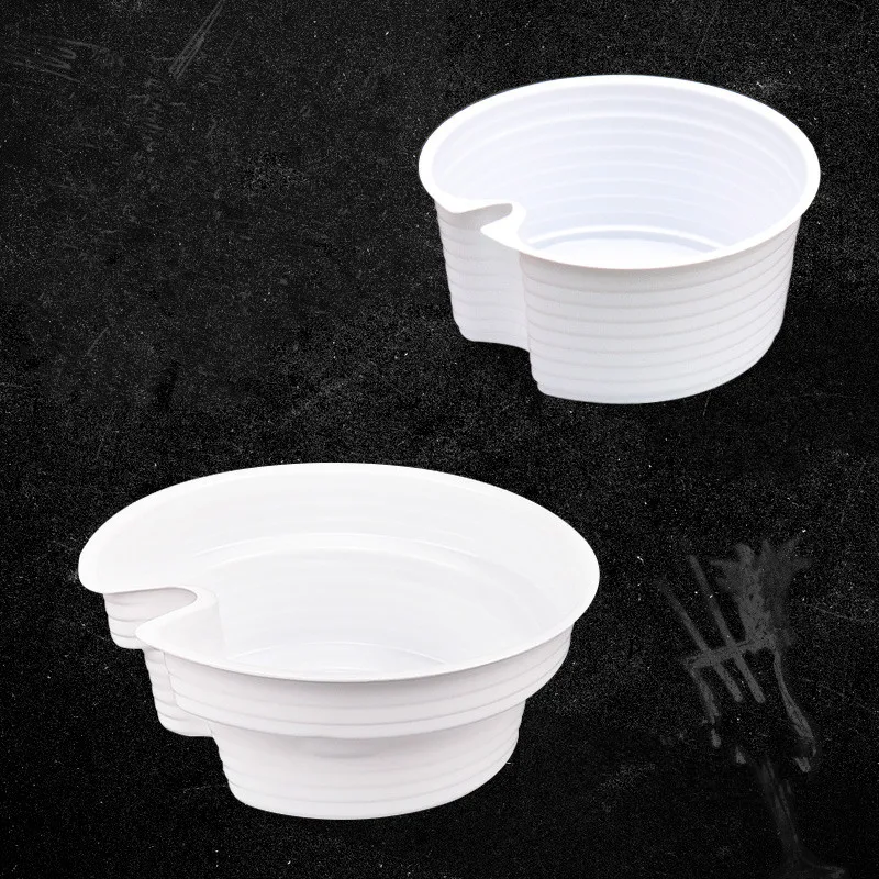 50 шт. высококачественные креативные прозрачные пластиковые чашки тарелка для