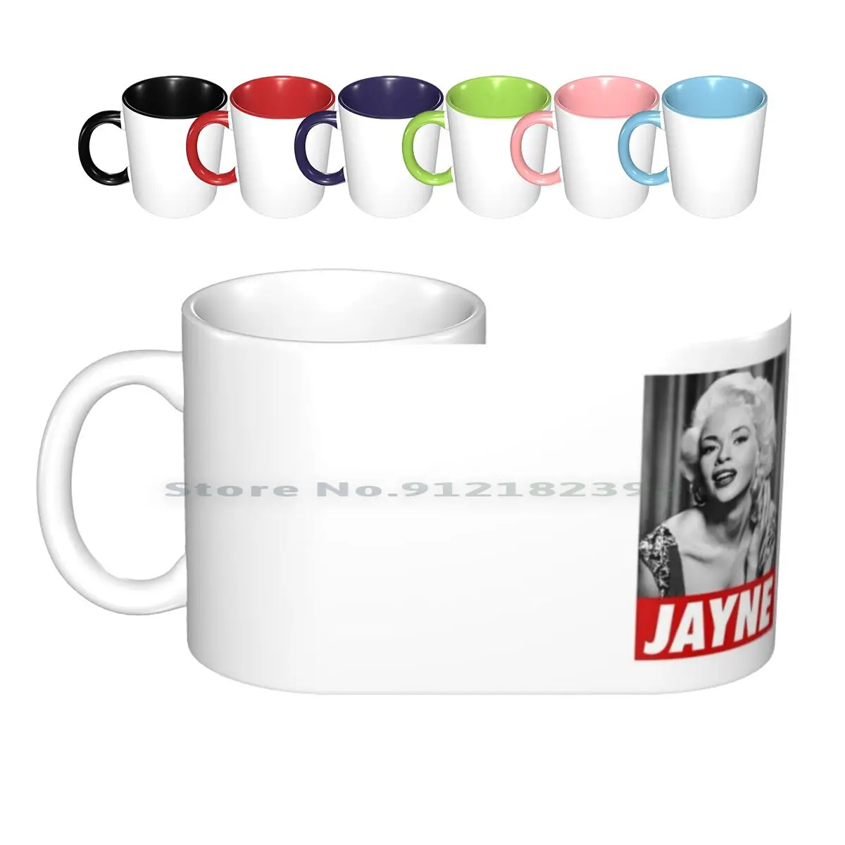 

Jayne Mansfield Керамические Кружки Кофейные чашки Кружка для молока и чая Jayne Mansfield сценическая кинотеатр Playmates Sex