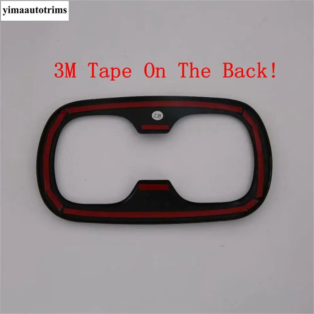 

Central Front Seat Water Cup Bottle Holder Decoration Panel Cover Trim Fit For Toyota Corolla 2019 - 2021 ABS Carbon Fiber Look