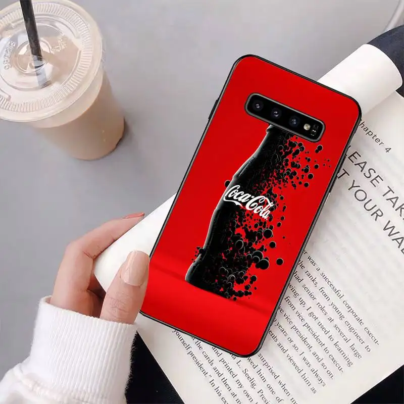 

Cocao Ice Cola Phone Case For Samsung Galaxy S6 S7 Edge Plus S8 S9 S20Plus S20ULTRA S10lite 2020 S10 Cove Fundas Case