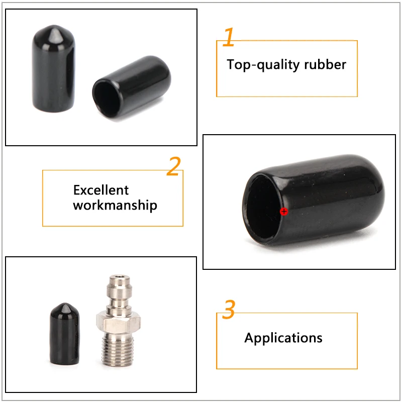 Мягкий резиновый прочный защитный чехол для Быстросъемных соединителей