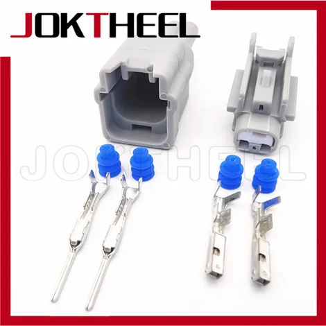 1/5/10/20 комплектов серый водонепроницаемый адаптер штекер и гнездо 2-контактный way