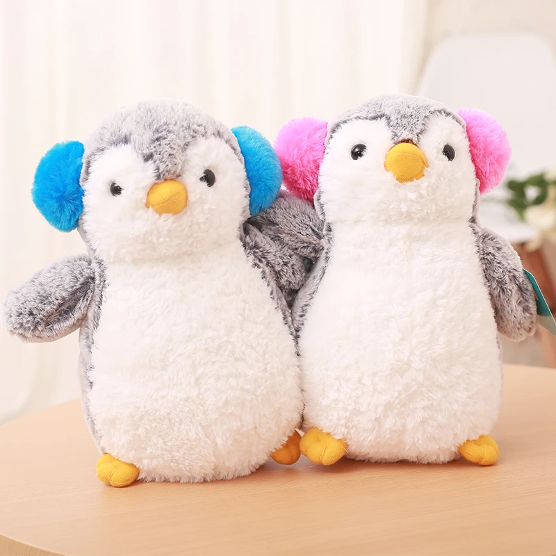 Большой Пингвин Плюшевые игрушки Куклы Kawaii кукла морские животные мягкая