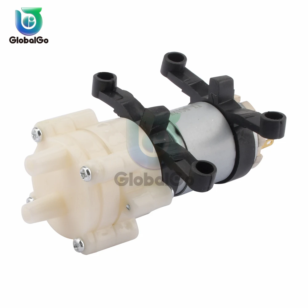 

DC 6-12V Priming Diaphragm Mini Pump Spray Motor Micro Pumps For Water Dispenser 90mm x 40mm x 35mm Max Suction 2m