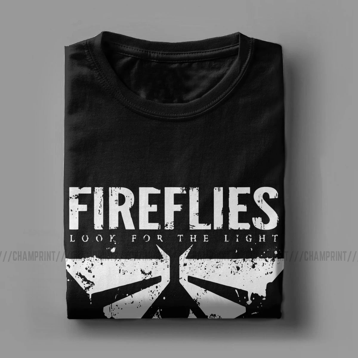 Футболка мужская с надписью The Fireflies Of Us 100% хлопок | Мужская одежда