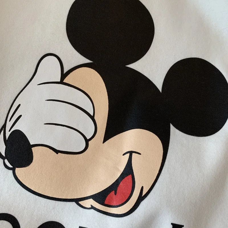 

Disney Summer Mickey Mouse Women T-shirt Female Korean Loose Half Sleeve Summer Priming Coat Women Tshirt Womens Clothing