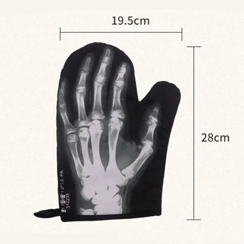 

A Pair of Pure Cotton Heat-resistant Anti-scald Gloves Can Be Used In Oven Microwave Gloves Heat Insulation Baking Soft Lining