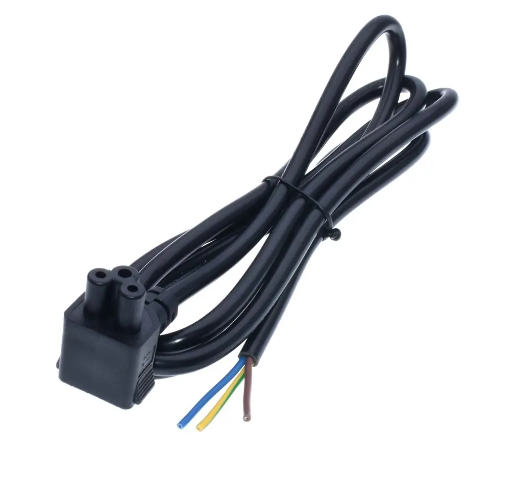 Прямоугольный шнур питания IEC 320 C5 clover leaf Штекерный Кабель VDE 1 5 м H05VV-F 3G 0 75 мм 250 в 10