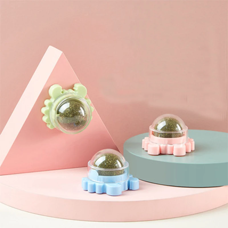 Jopet игрушки для домашних животных Новый краб кошка мята вращающийся мяч молярная