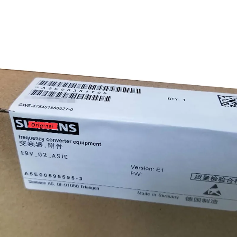 

Original Factory Agent, New Original A5E00381705