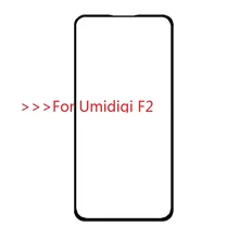 Закаленное стекло 5D с полным покрытием для UMIDIGI F2 черное