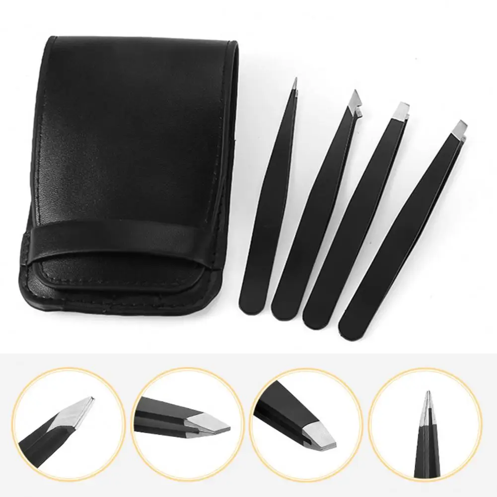 50% горячая распродажа 4 шт./компл. пинцет для бровей с точными несколькими