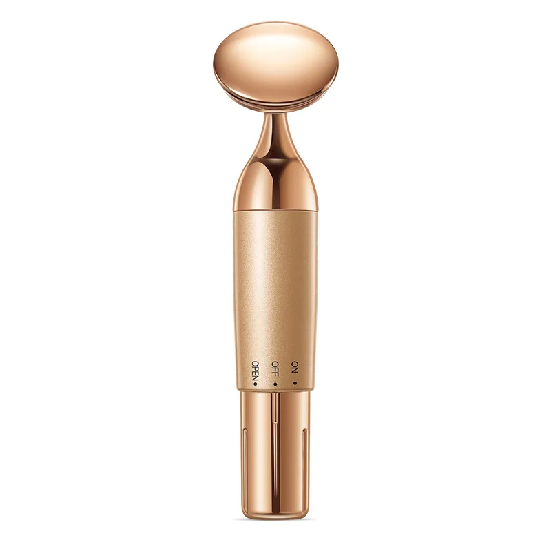 Skin Massager Соник электрический Уход за кожей лица набор устройство для массажа лица глаз губ Роликовый Массажер Питание импортер анти-старения лица красота инструмент - Цвет: Skin Massager