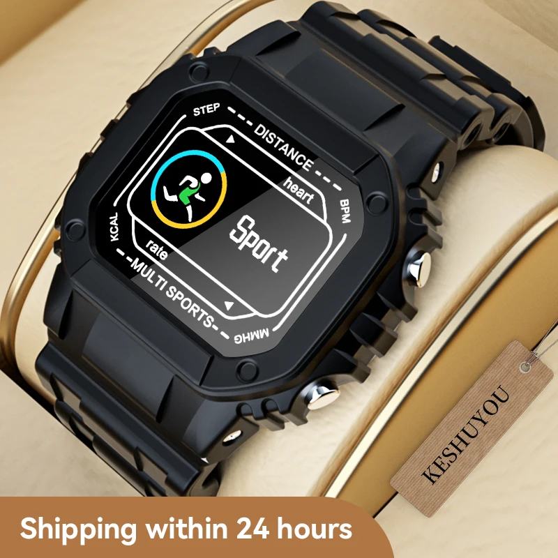 

I2 Alway-on Display Smart watch Men Outdoor Sports Fitness Tracker Heart Rate Weather Call reminder Women Watch for iOS Android