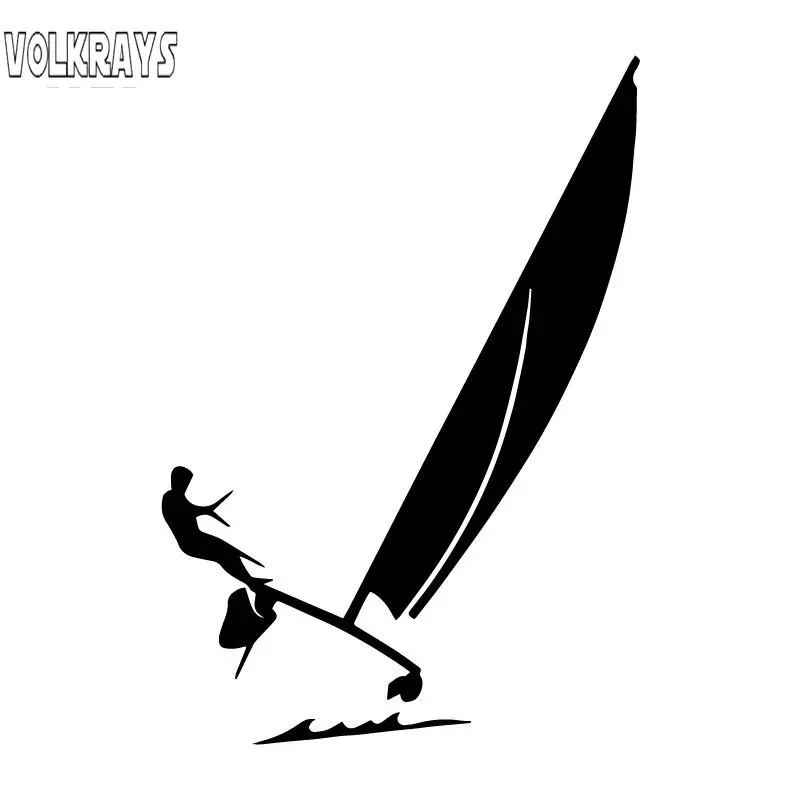 Модная Автомобильная наклейка Volkrays катамарский Hobie Cat парусный спорт океанские
