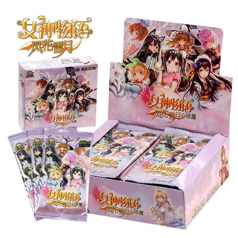 

Goddess Story Kamado Nezuko 150pcs Anime female characters Cards Hobby Collectibles Game Collection Card Leisure Toys Kids Gifts