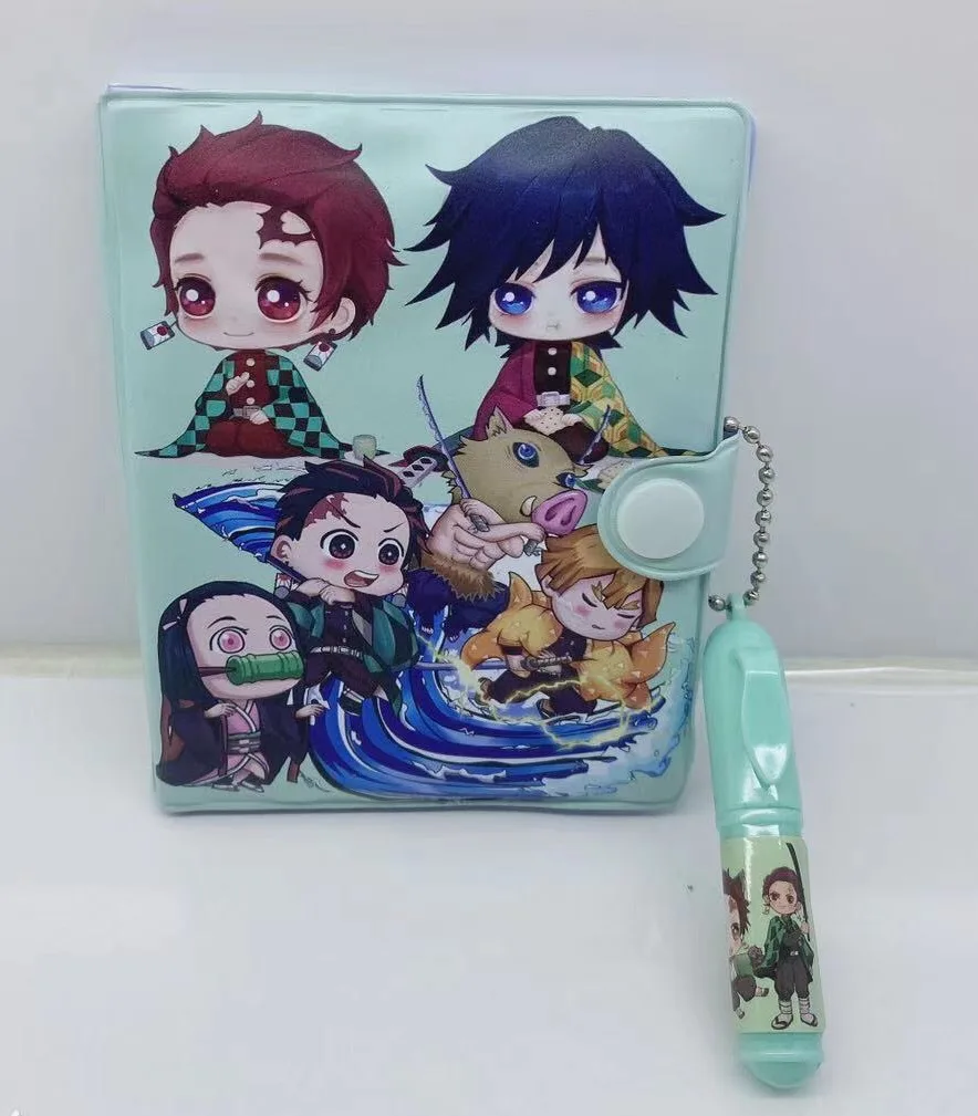 Anime Demon Slayer Kimetsu No Yaiba Kamado Tanjirou Nezuko Notebook Diary Agenda Notepad School kids stationery gift