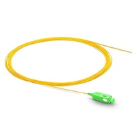10pc ftth sc apc pigtail 1m simplex single mode ftth cable sc apc fiber optic pigtail sc connector fibra optica sc pigtail