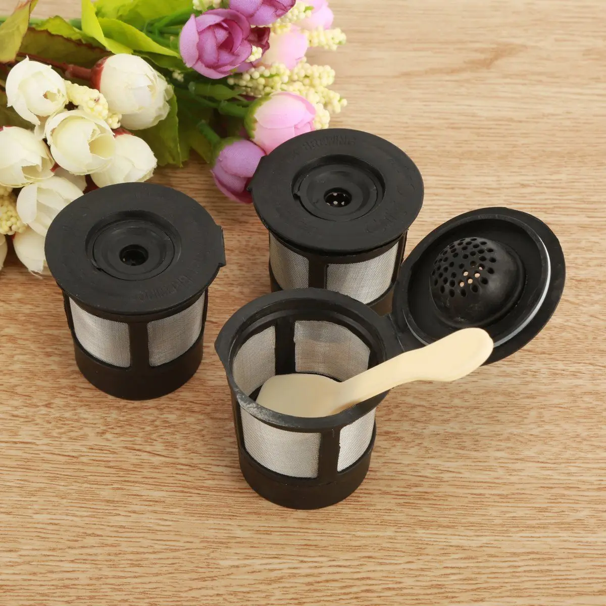 3 шт набор многоразовый K Cup кофе фильтр Pod для Keurig K50 & K55 кофеварка|Фильтры кофе| |