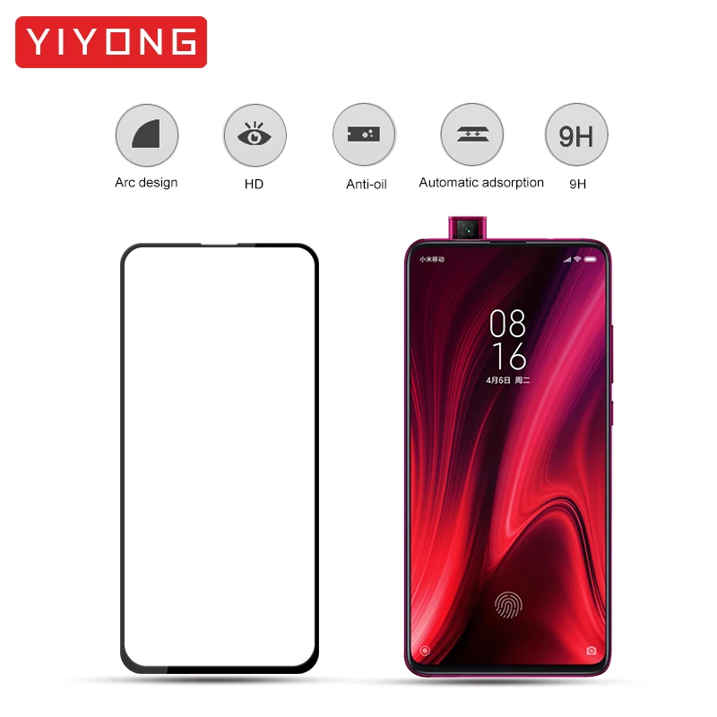 Стекло YIYONG 9D с полным покрытием для Xiaomi Pocophone F2 Pro F1 защита экрана из закаленного