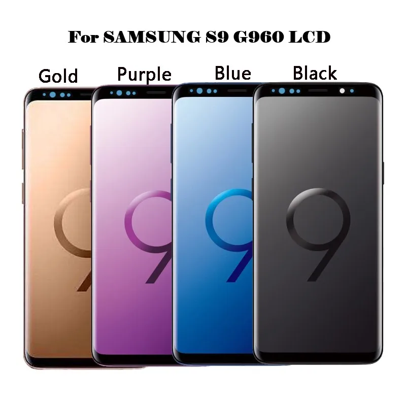 

Оригинальный ЖК-дисплей для SAMSUNG Galaxy S9, сменный сенсорный экран для Galaxy G960, дисплей с рамкой