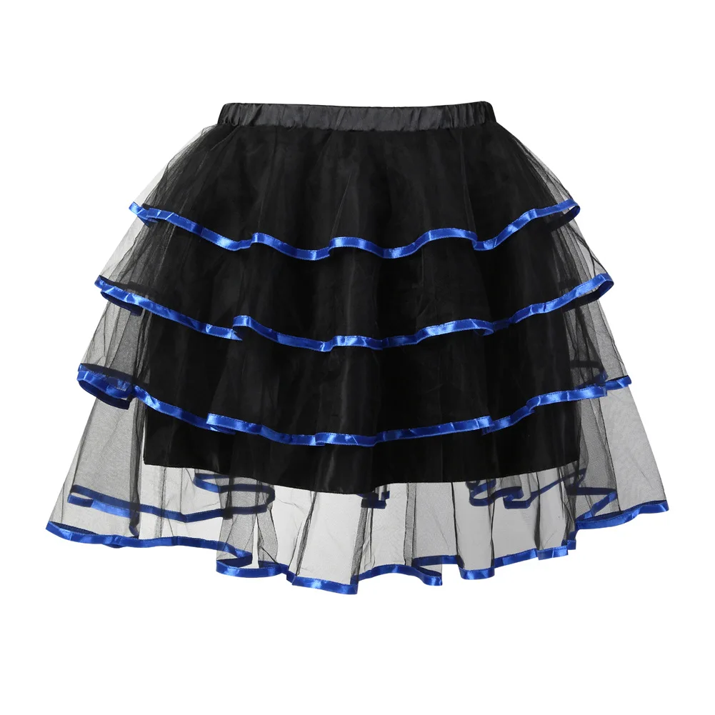 

Layered Adult Ballet Sexy Mini Tutu Skirts Mesh Lace Bows Decoration Princess Party Dress Dance Skirt for Women XXXXXXL