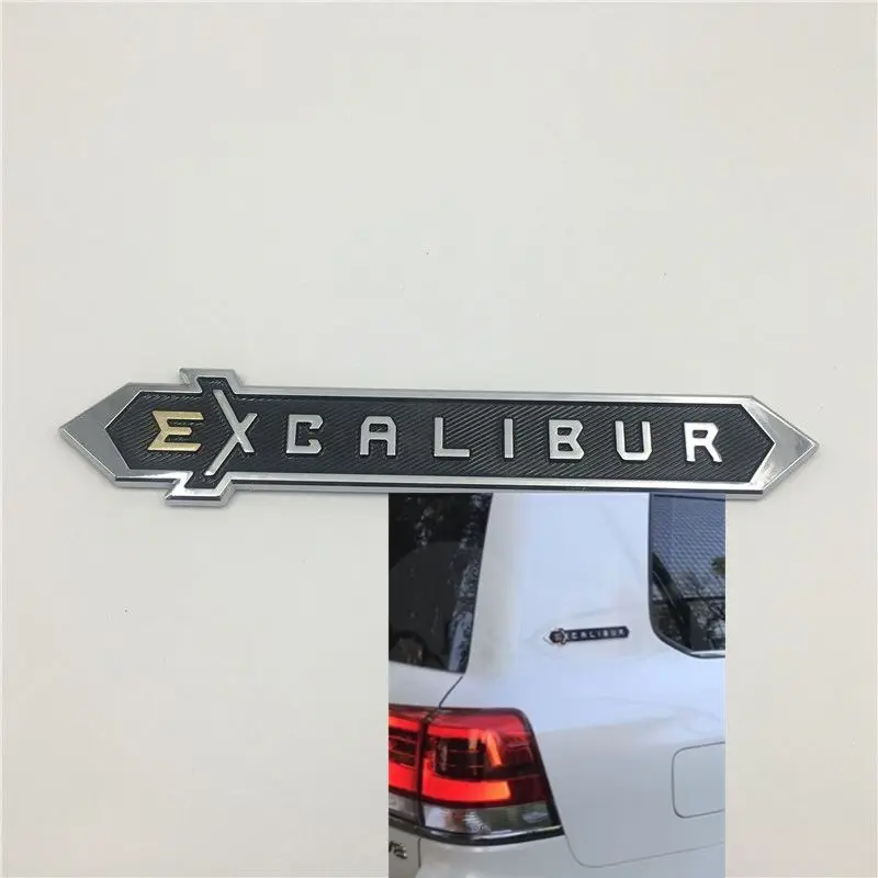 Для Toyota Land Cruiser 200 EXCALIBUR задний багажник хвост эмблема боковое крыло логотип наклейки для авто