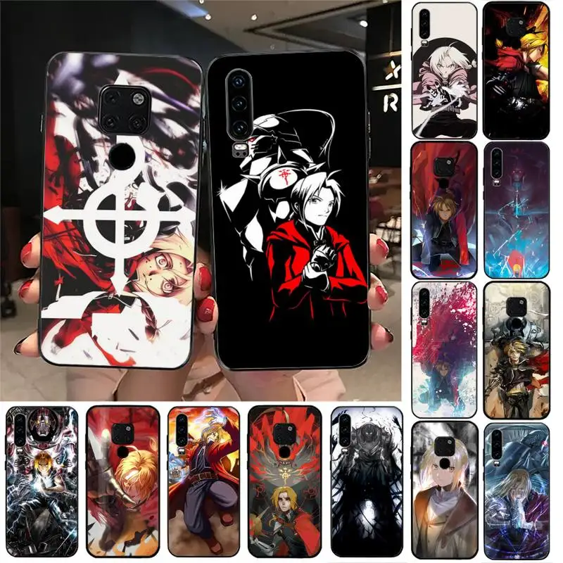 

YNDFCNB Fullmetal Alchemist Phone Case For Huawei Nova3I 3E mate9 10 20lite 20Pro 40 30pro funda case