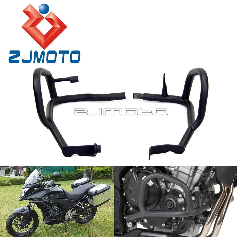 Черные мотоциклетные шоссе защита двигателя для Honda CB500X CB400X CB500F CB400F сертификатом