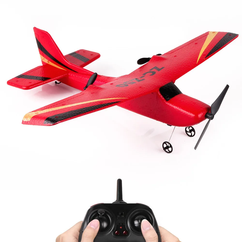 2019 ZLRC Z50 Gyro RTF Самолеты дистанционного управления Glider 350 мм Wingspan EPP Micro Indoor RC Aircraft funny