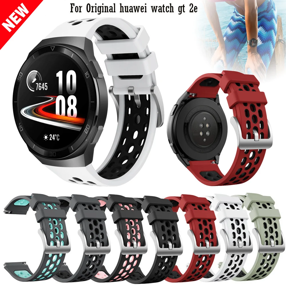 Per HUAWEI WATCH GT 2e Smart Watch cinturino di ricambio cinturino 22mm cinturino in Silicone per Huawei Watch GT2e accessori intelligenti
