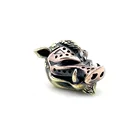 Инструменты для рукоделия на открытом воздухе EDC латунь медь дикий кабан голова нож бусины шнурок подвески Брелки Аксессуары