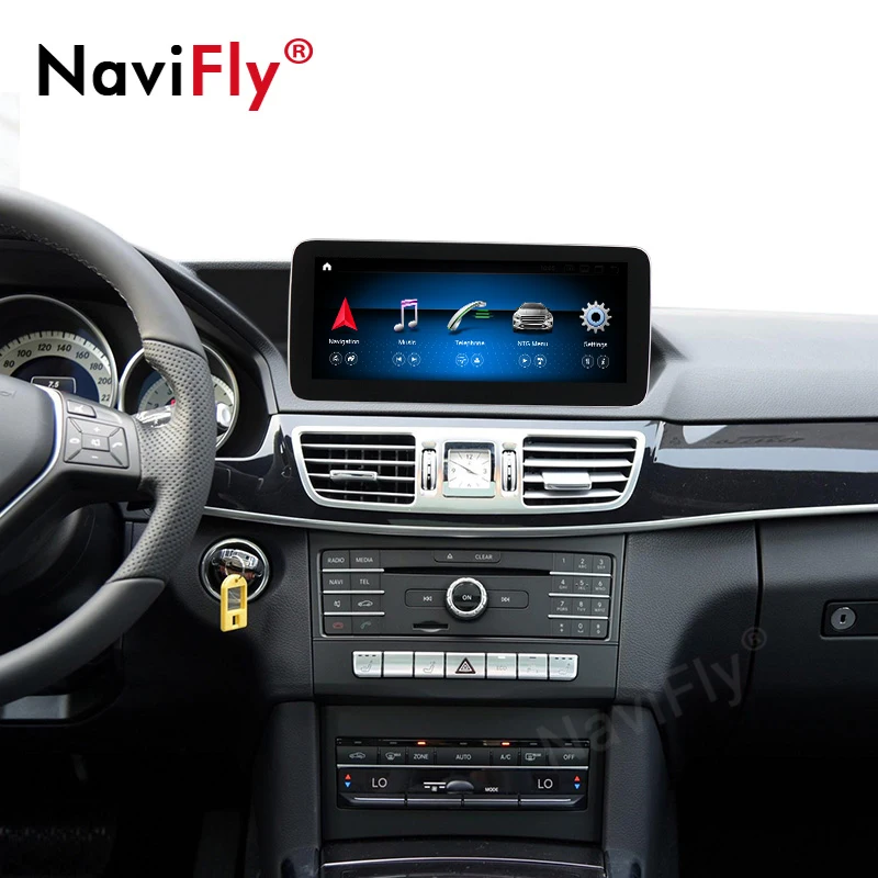 NaviFly N600 для Mercedes Benz E class W212 четыре двери седан 2009-2015 Android 10 автомобильный