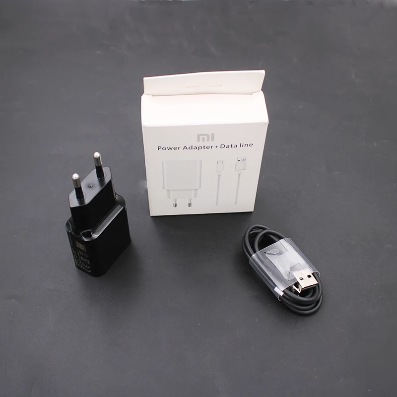 Оригинальное быстрое зарядное устройство Xiaomi с европейской вилкой 5 в 2 А сетевой