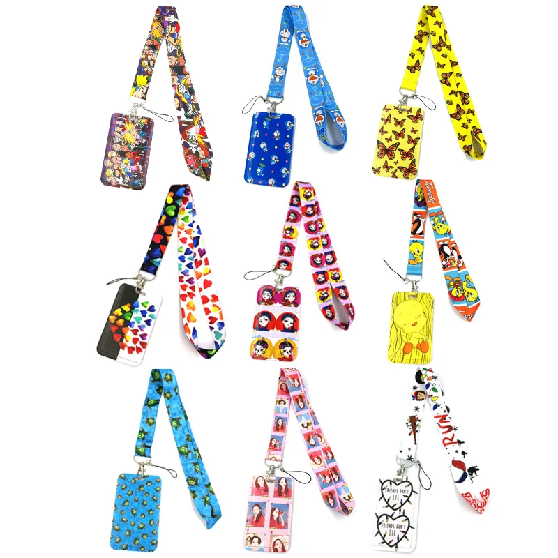 

Neck Strap Lanyard for key lanyards card ID Holder Key Chain for Gifts Travel Card Cover Badge Cars Keychain Decorations