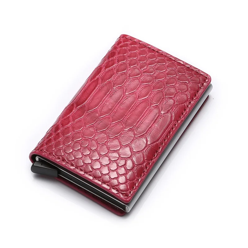 Анти вор Rfid Блокировка ID кредитный держатель для карт кошелек Тонкий Бизнес