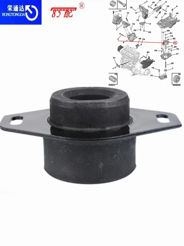 

Эластичный кронштейн двигателя левый передний 184451 184434 96104506 184468 184436 для Citroen Peugeot BERLINGO/C4/C5/C8/DS/307/308/3008