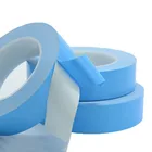 Многофункциональная изоляционная Теплопроводящая Двусторонняя лента синяя пленка термоклейкая лента самоклеящаяся ткань плотная клейкая