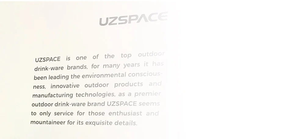UZSPACE 500 мл Спортивная бутылка для воды, портативная герметичная пластиковая бутылка для напитков, для путешествий, альпинизма, Тритан, посуда для напитков с фильтром