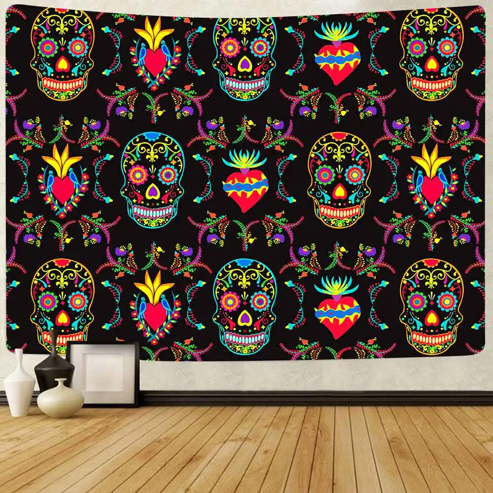 

Sun and Moon Tapestry Psychedelic Bohemian Art Wall Hanging Tapestries for Living Room Home Decor Banner