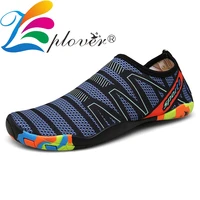 unisex beach water shoes summer swimming aqua shoes men seaside slippers stretch fabric light sports water mens casual shoes