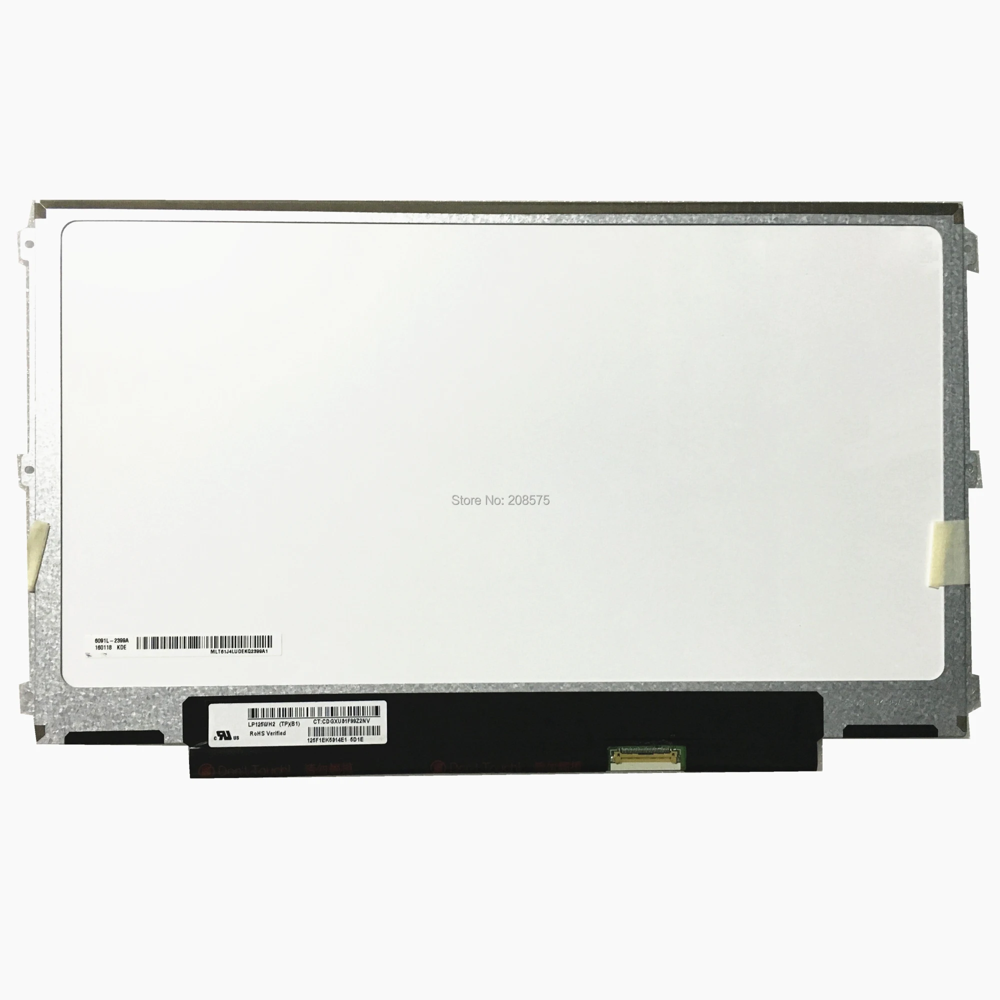 Бесплатная доставка флэш LP125WH2 TPB1 B125XTN02.0 флэш-разъем 30pin левый и правый с 3
