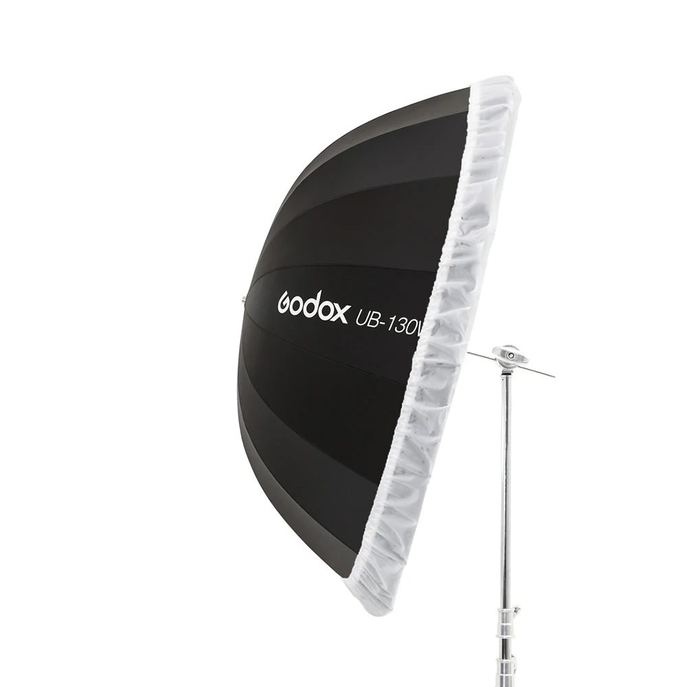 Godox UB-130W 51in 130 см параболический черный белый отражающий зонт студийный Зонт с