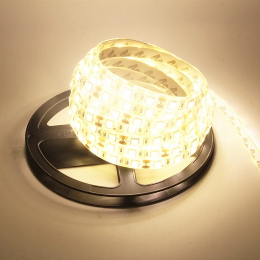Светодиодные ленты светильник 5050 RGBW/RGBWW DC12V 60 Светодиодный/m IP20 IP65 RGB теплый белый гибкий светодиодный светильник 5 м/лот лучше, чем Smd3528 5630 5730