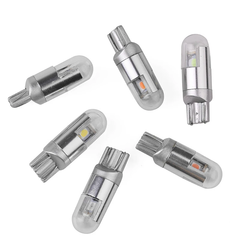 1 pcs New T10 W5W Super Bright LED Wedge Parking Bulbs Car Dome Reading Lamps WY5W 168 501 3030 3smd Auto Turn Side Lights | Автомобили и