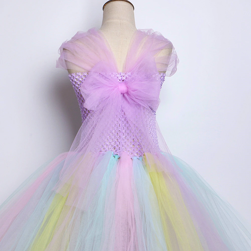 

Princess Rapunzal Long Dress Costume for Girls Kids Tangled Cosplay Dresses Ankle Length Children Fancy Clothes for New Year