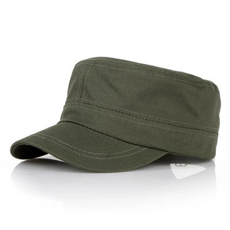 Кепка Foux летняя кепка с плоской крышей Армейская военная женская бейсбольная